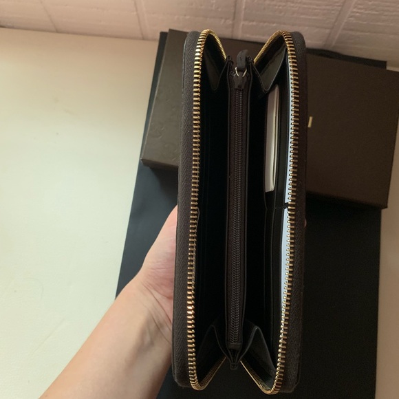 NEW Wallet Gucci Brown GG Micro Leather - Picture 4 of 7